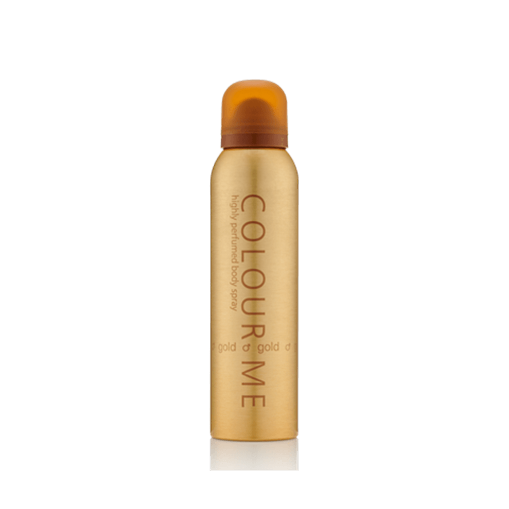 Picture of International UAE product Body Spray Colour Me FEMME GOLD Used for female - 150 ml