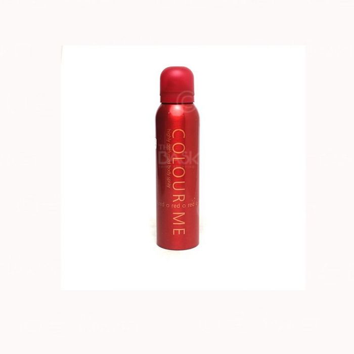 Picture of International UAE product Body Spray Colour Me Dark Red Used for female - 150 ml