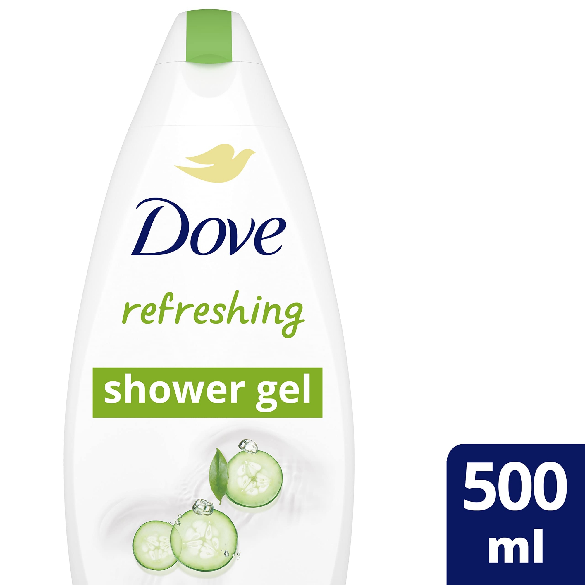 Picture of International NETHERLANDS product Dove refreshing shower gel body wash used for male/ female - 500 ml