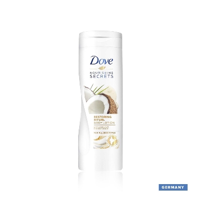 Picture of International Germany product Dove RESTORING RITUAL Care Body Lotion used for male/ female - 400 ml