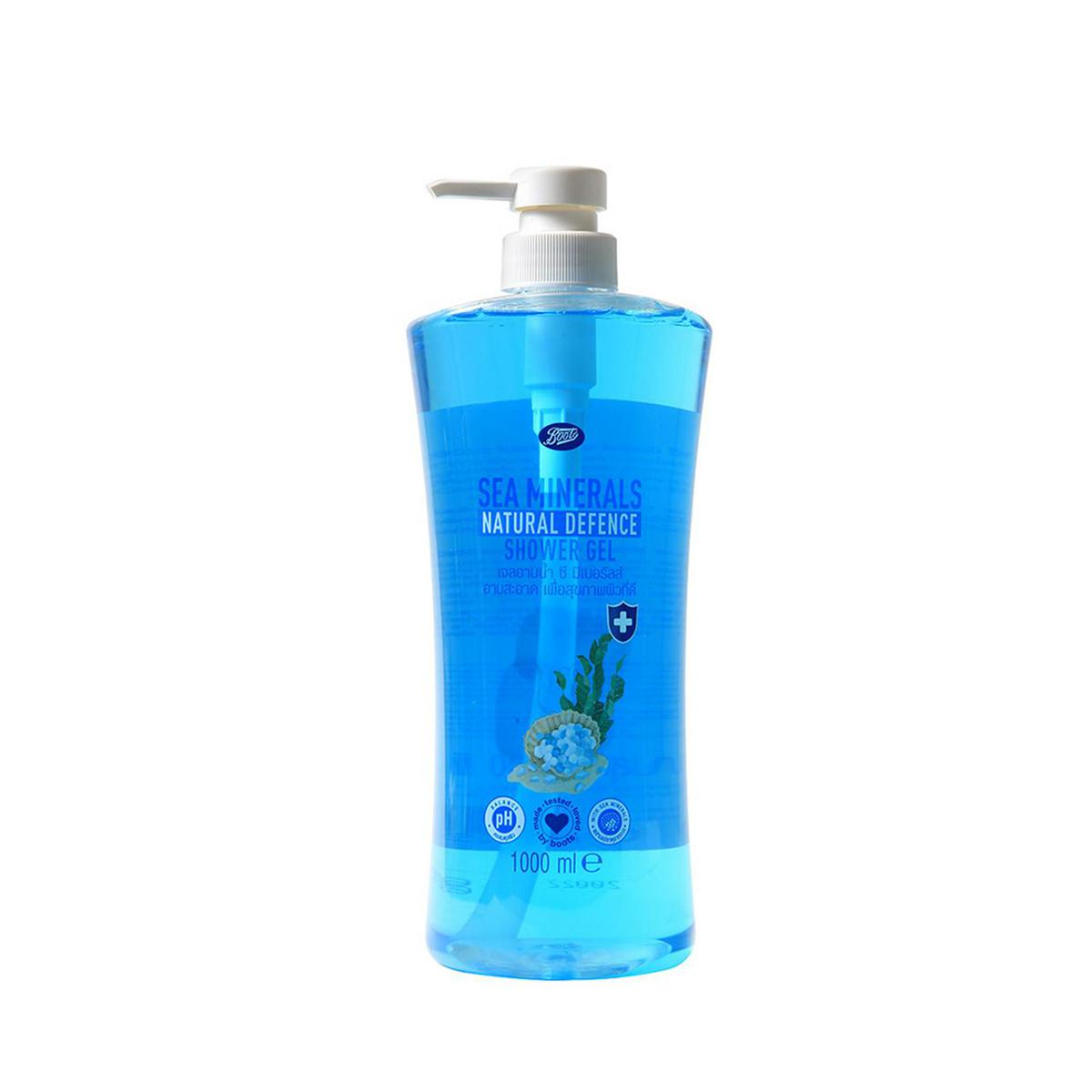 Picture of International Thailand product Hair care Boots Sea Minerals Natural Defense Shower Gel - 1000 ml
