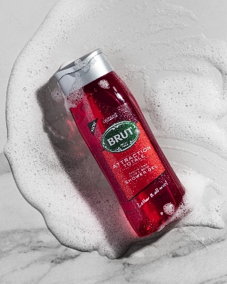 Picture of International Singapore product Hair care Brut Attraction Totale Shower Gel used for male/female - 500 ml