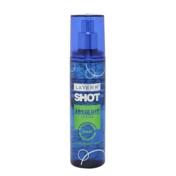 Picture of International Indian product Body Spray Layer shot CRAZE used for male - 135 ml