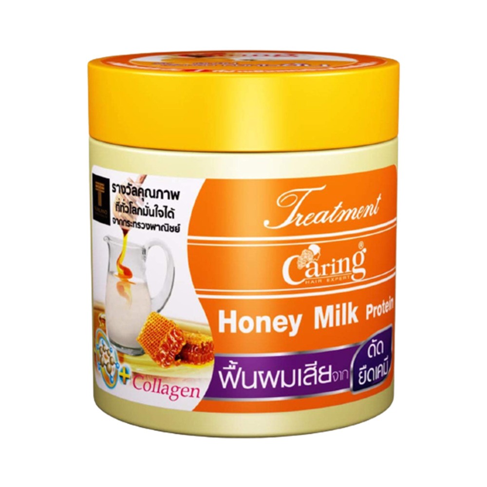 Picture of International Thailand product Hair Treatment hair care formula caring honey milk used for male / female - 500 gm