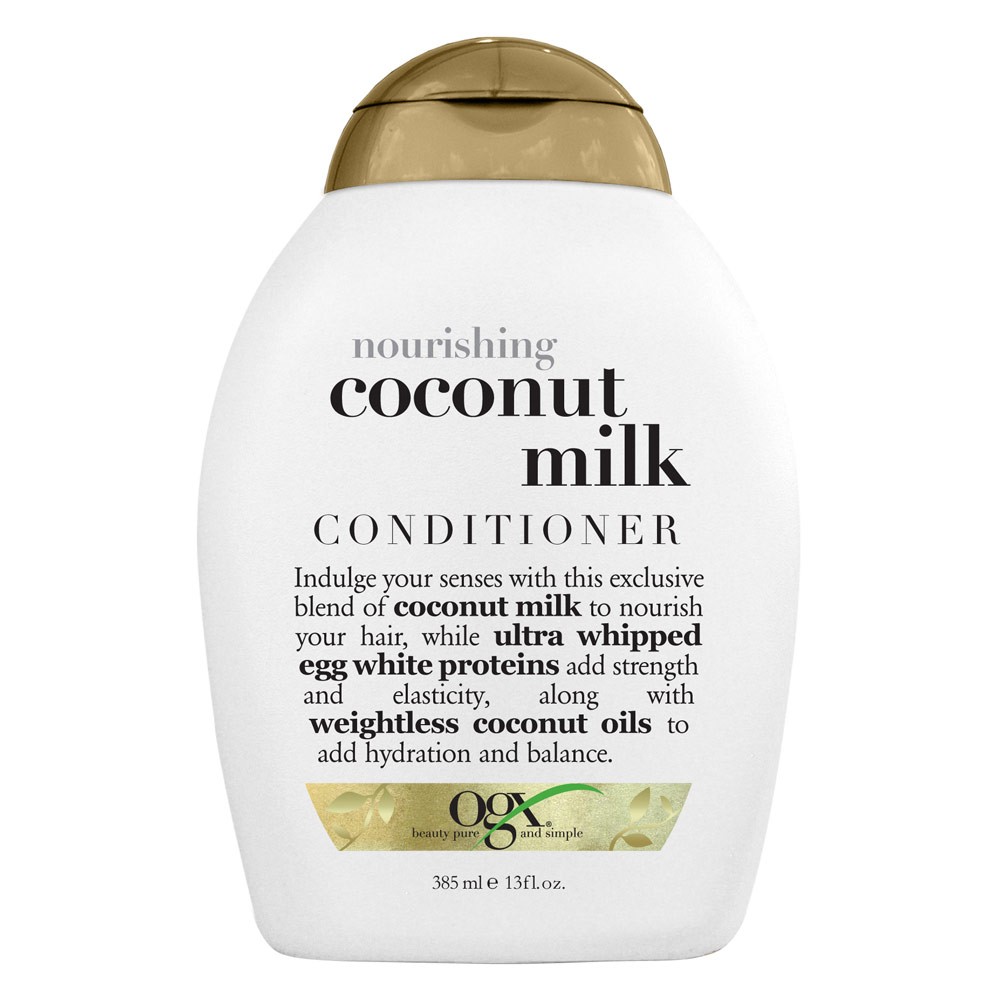 Picture of International European product Hair care Ogx nourishing + coconut milk conditioner used for male/ female - 385 ml