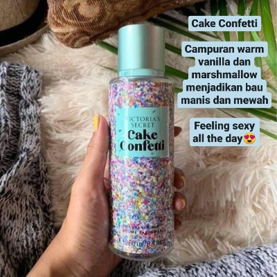 Picture of International USA product Body perfume party scent VICTORIA'S SECRET Cake confetti Used for female - 250 ml