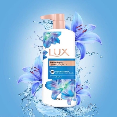 Picture of International Thailand product Skin care Lux Refreshing Lily Shower Gel used for male/female - 500 ml