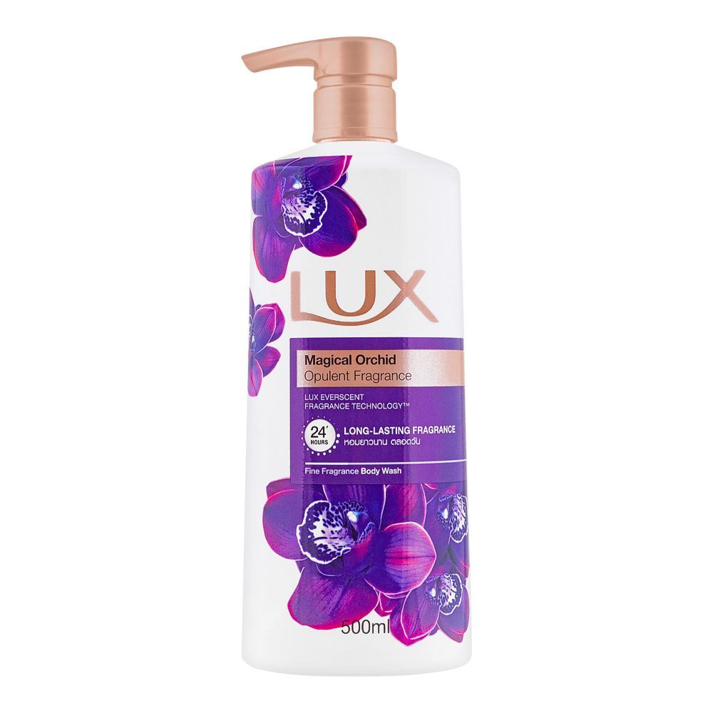 Picture of International Thailand product Skin care Lux Magical Orchid Shower Gel used for male/female - 500 ml