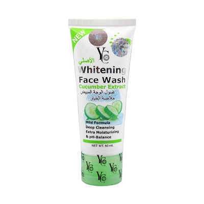 Picture of International Thailand product Skin care YC Whitening Cucumber Extract face wash used for male/female - 100 ml