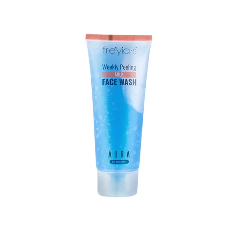 Picture of International Thailand product Skin care  Weekly Peeling Milk face wash used for male/female - 100 ml