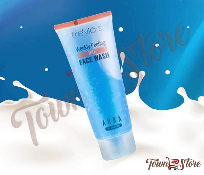 Picture of International Thailand product Skin care  Weekly Peeling Milk face wash used for male/female - 100 ml