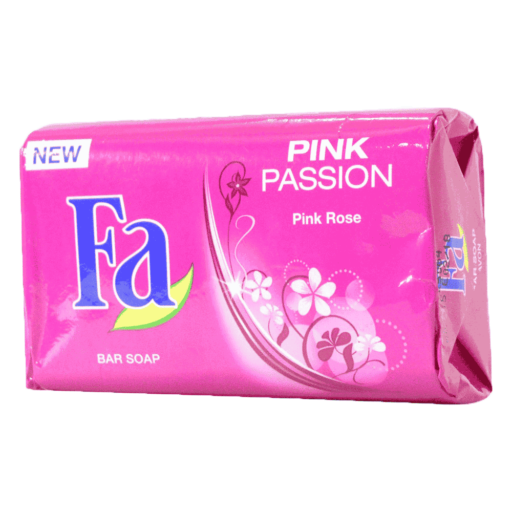 Picture of International Saudi Arabia product Skin care FA body soap PINK PASSION used for male/female - 125 gm