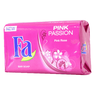 Picture of International Saudi Arabia product Skin care FA body soap PINK PASSION used for male/female - 125 gm