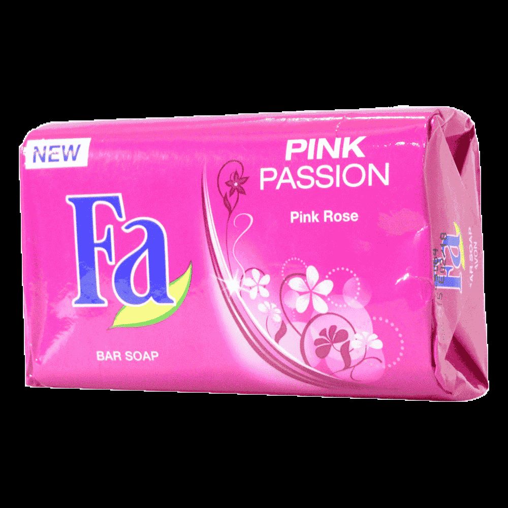 Picture of International Saudi Arabia product Skin care FA body soap PINK PASSION used for male/female - 125 gm