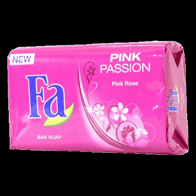 Picture of International Saudi Arabia product Skin care FA body soap PINK PASSION used for male/female - 125 gm
