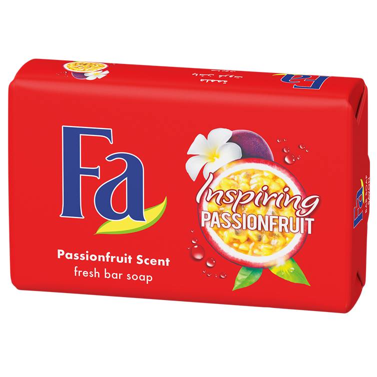 Picture of International Saudi Arabia product Skin care FA Inspiring PASSIONFRUIT body soap used for male/female - 125 gm