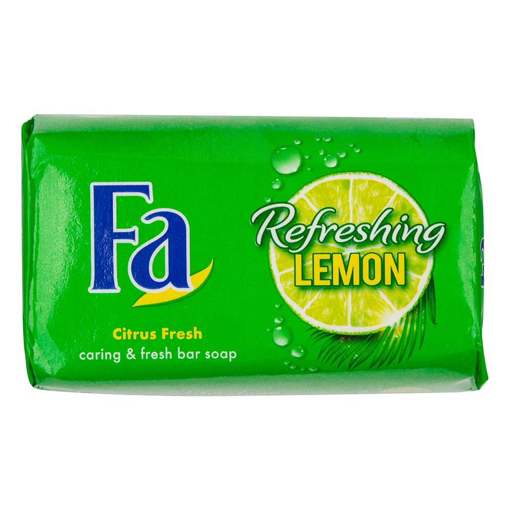 Picture of International Saudi Arabia product Skin care FA REFRESHING LEMON  body soap used for male/female - 125 gm