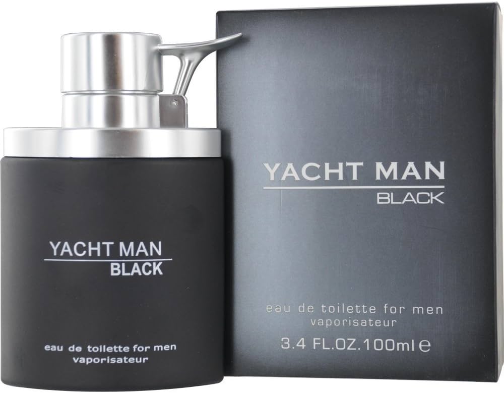 Picture of International UAE product Body perfume party scent Yacht man Black scent used for male - 100 ml