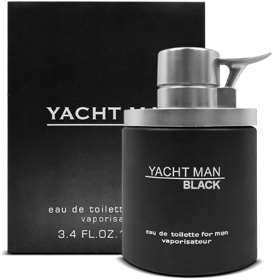Picture of International UAE product Body perfume party scent Yacht man Black scent used for male - 100 ml