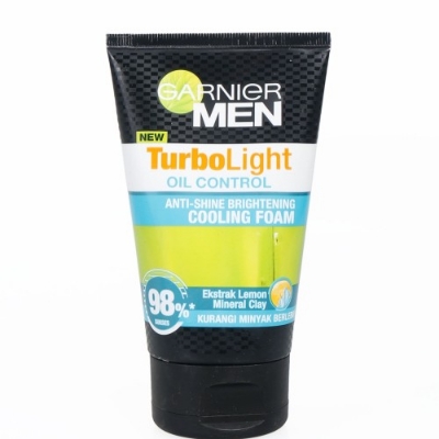 Picture of International European product Skin care Men Turbolight Oil Control Anti-Shine Brightening Cooling Foam face wash used for male - 100 ml