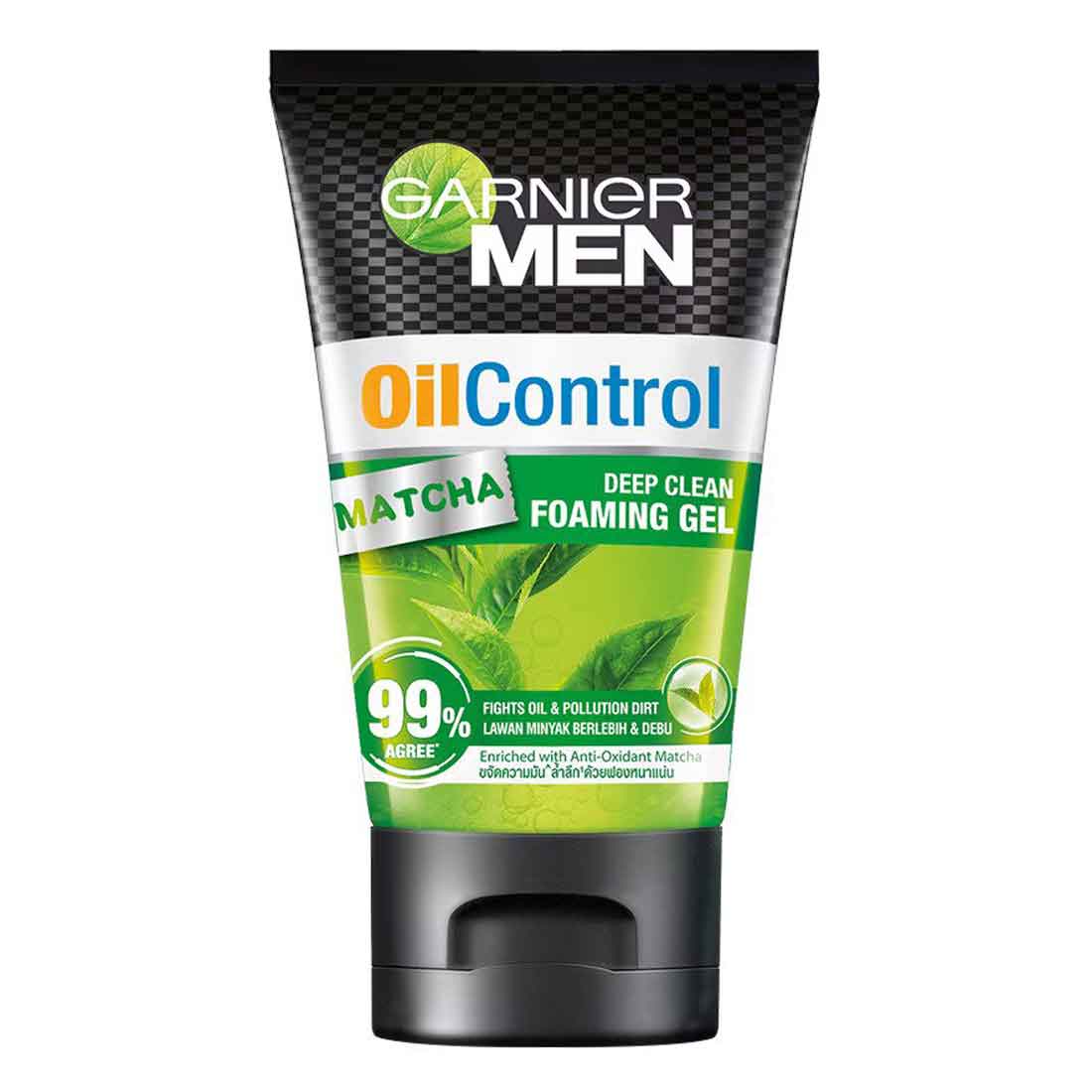 Picture of International European product Skin care Men Turbolight Oil Control Matcha Deep Clean Foaming Gel face wash used for male - 100 ml
