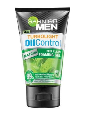 Picture of International European product Skin care Men Turbolight Oil Control Matcha Deep Clean Foaming Gel face wash used for male - 100 ml
