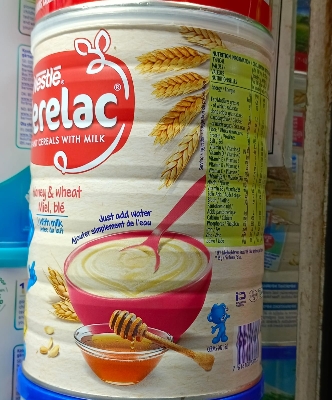 Picture of International European food item Cerelac infant cereals with milk start from 12 months (Honey) - 1 kg