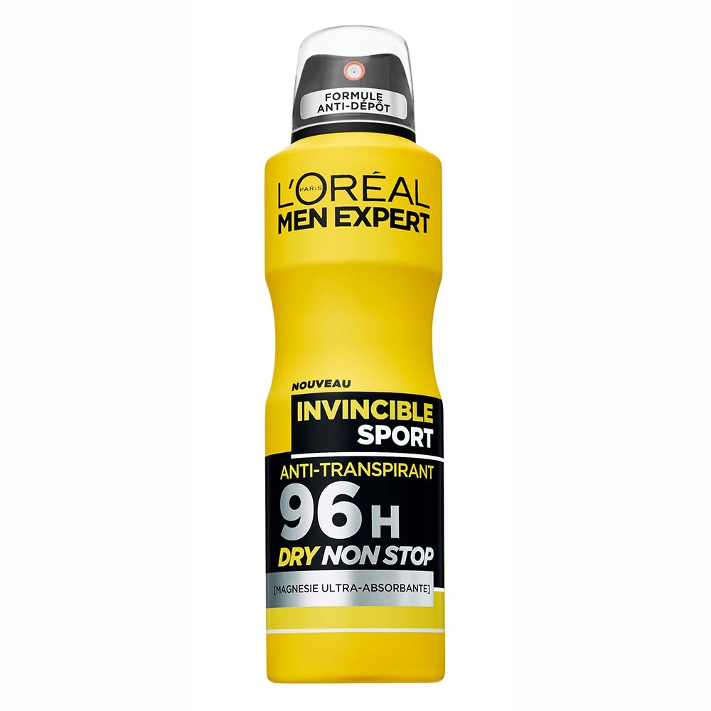 Picture of International European product Body Spray Loreal men expert Invincible Sport used for male - 250 ml