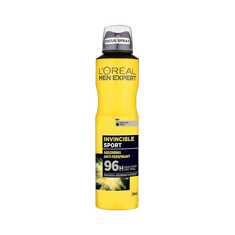 Picture of International European product Body Spray Loreal men expert Invincible Sport used for male - 250 ml