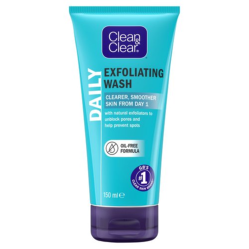 Picture of International France product Clean & Clear Daily Exfoliating wash used for male/female - 150 ml