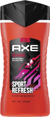 Picture of International European product Skin care AXE Recharge Shower Gel used for male/female - 250 ml