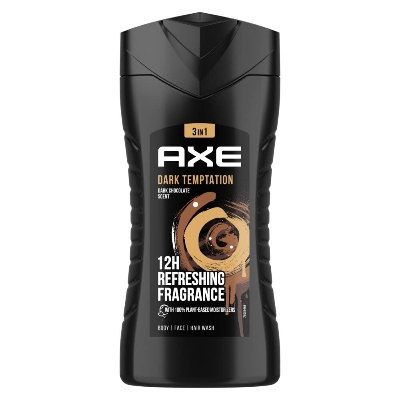 Picture of International European product Skin care AXE Dark Templation Shower Gel used for male/female - 250 ml