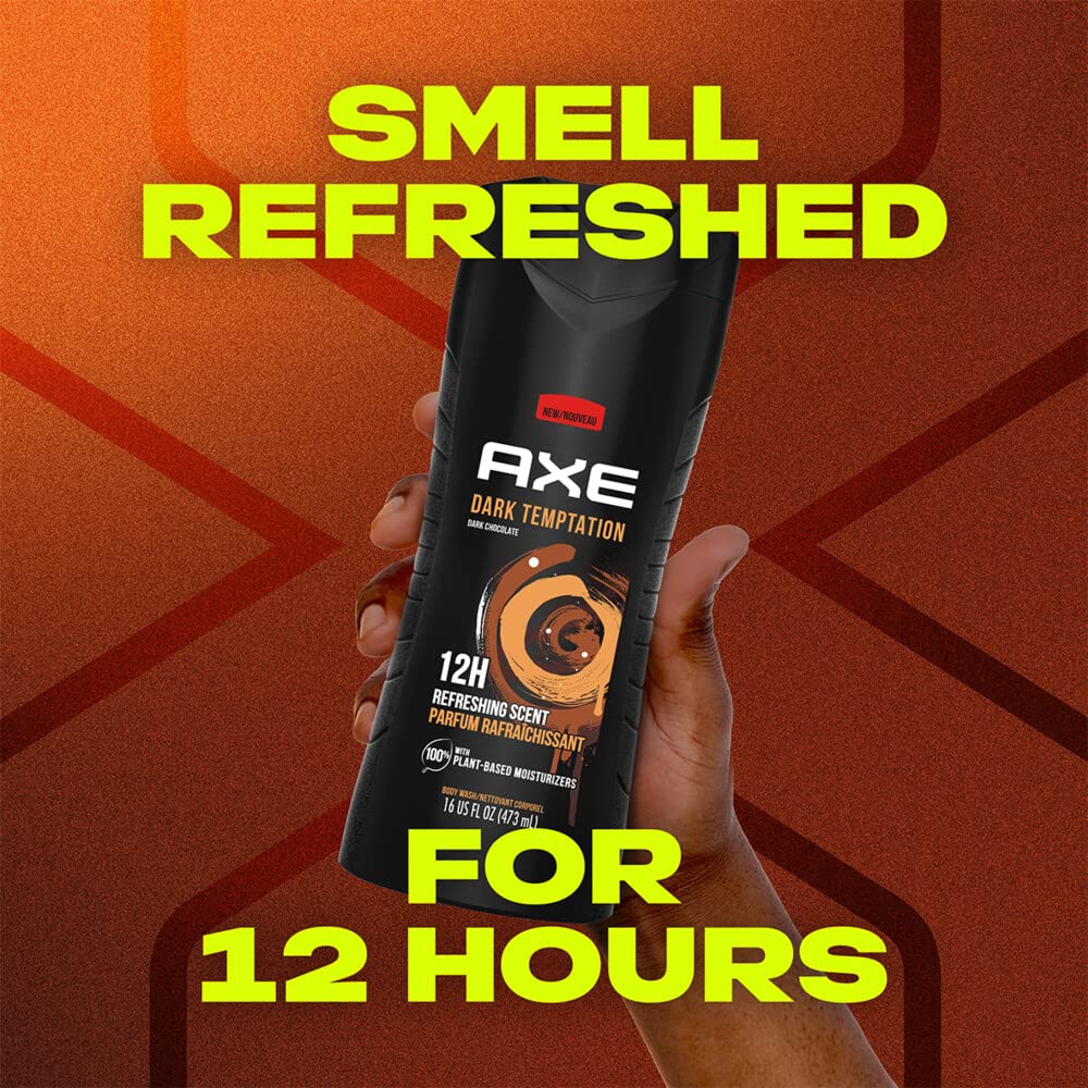 Picture of International European product Skin care AXE Dark Templation Shower Gel used for male/female - 250 ml