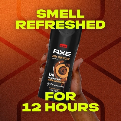 Picture of International European product Skin care AXE Dark Templation Shower Gel used for male/female - 250 ml