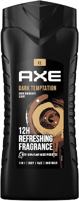 Picture of International European product Skin care AXE Dark Templation Shower Gel used for male/female - 400 ml