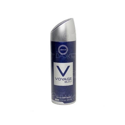 Picture of International UAE product Body Spray Armaf  Voyage Bleu used for male - 200 ml