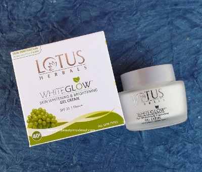 Picture of Indian product Skin care Lotus White Glow Gel Cream Used for male/female - 35 gm