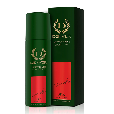 Picture of Indian product Body perfume perty scent Denver Autograph Collection Maestro used for male/female - 140 ml