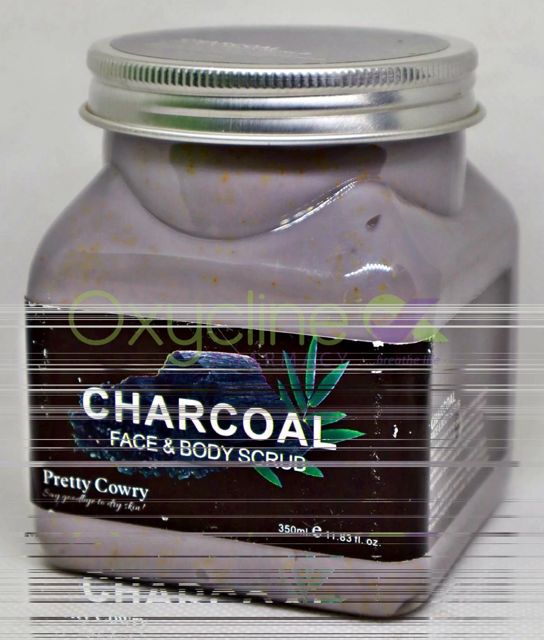 Picture of International European product Body care Pretty Cowry Charcoal body scrub used for male/female - 350 ml