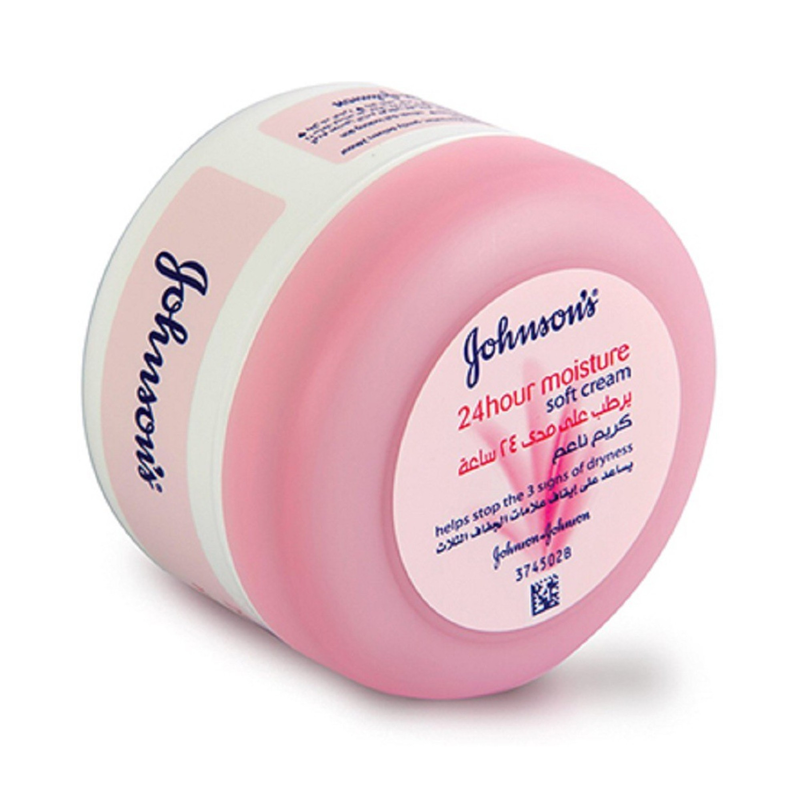 Picture of International European product Johnson's 24hour moisture soft cream used for male/female - 200 ml