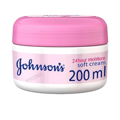 Picture of International European product Johnson's 24hour moisture soft cream used for male/female - 200 ml
