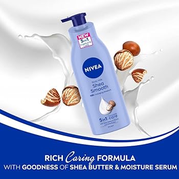 Picture of International Germany product Nivea Shea Smooth Body Lotion used for male/ female - 400 ml