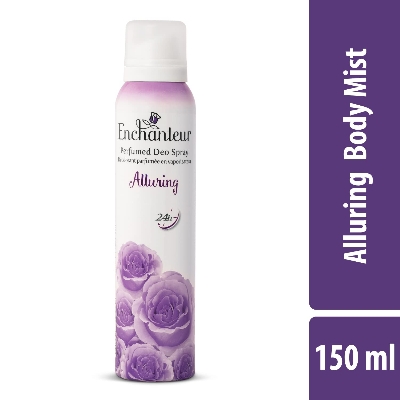 Picture of International Malaysian product Enchanteur Alluring Body Spray used for male/female - 150 ml
