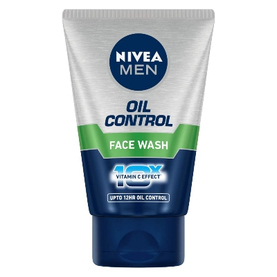 Picture of International European product skin care Nivea men Oil control face wash used for male - 100 gm