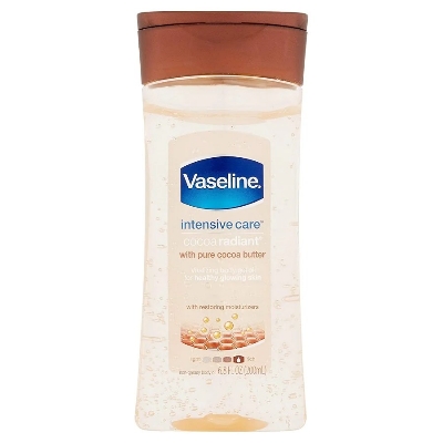 Picture of International European country Product Skin care Vaseline Cocoa Radiant body lotion used for male/female - 200 ml