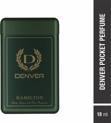 Picture of International Indian product Body perfume Pocket scent Denver HAMILTON Used for male - 18 ml