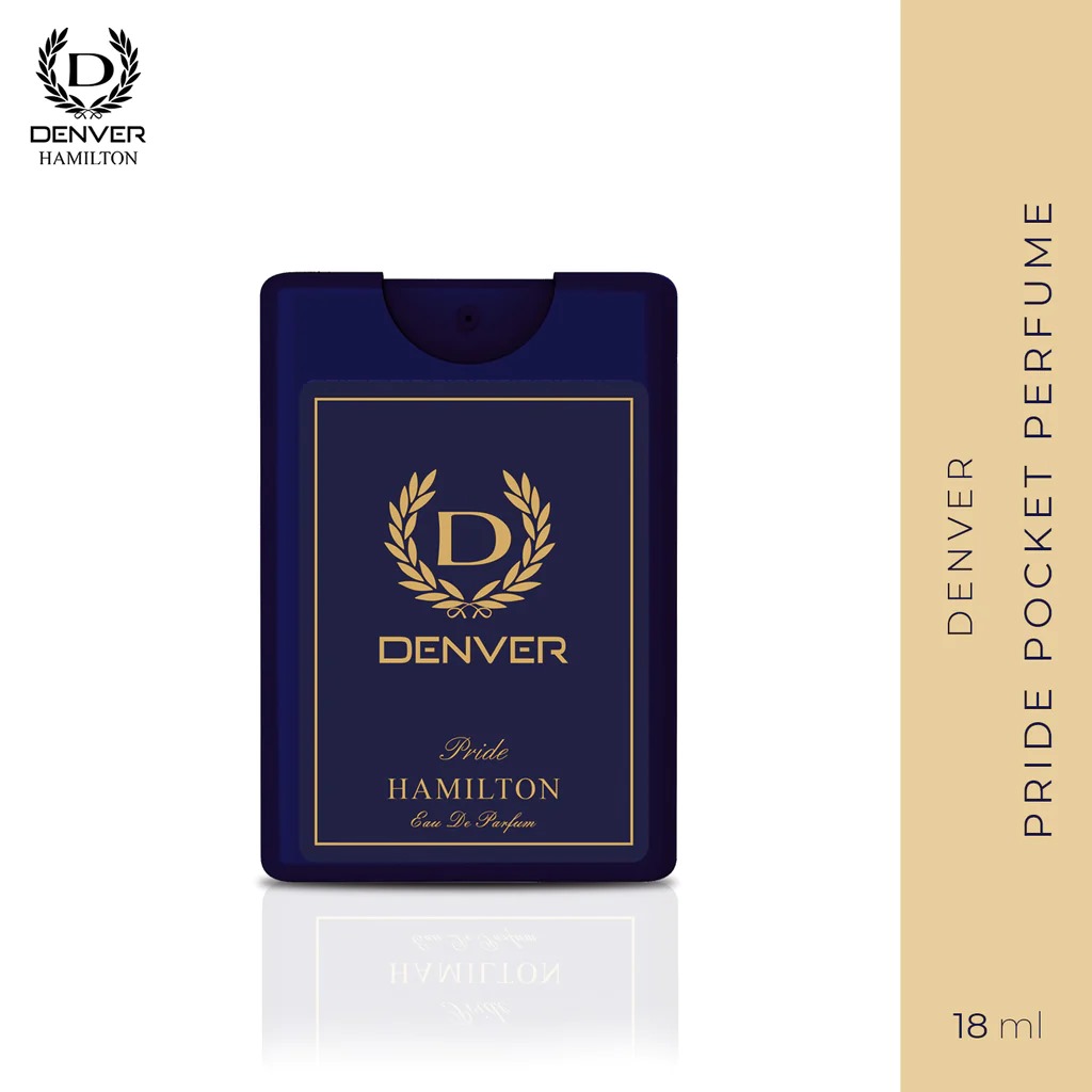 Picture of International Indian product Body perfume Pocket scent Denver Pride HAMILTON Used for male - 18 ml