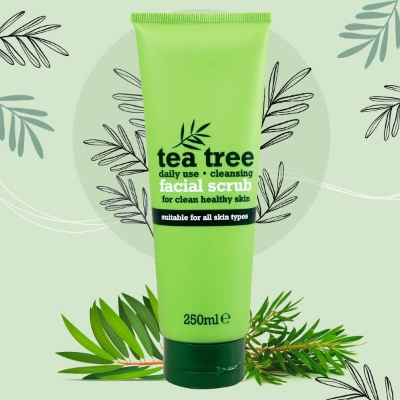 Picture of International Uk product xhc tea tree  daily use facial scrub -250 ml e