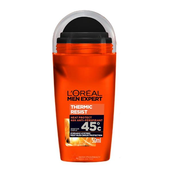 Picture of International Thailand product LOREAL Thermic Resist body deodorant Roll on for male - 50 ml