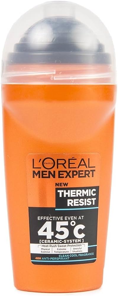 Picture of International Thailand product LOREAL Thermic Resist body deodorant Roll on for male - 50 ml